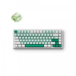 Klaviatūra MCHOSE G75 PRO (Balta/Žalia) - Matcha Latte V2 Switches