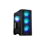 Chieftec APEX LUMO GA-01B-L-OP E-ATX Midi Tower kompiuterio korpusas | 4 ARGB PWM ventiliatoriai &ndash; Juoda