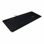 CANYON keyboard HKB-5 EN/RU LED Multimedia Slim Black