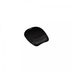 Fellowes | Mouse pad with wrist pillow | 202 x 235 x 25.4 mm | Black