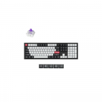 Klaviatūra Keychron Q6 Magnetinė Hall Effect (Carbon Black) - Gateron Magnetic Nebula switches