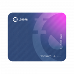 Lorgar Main 133, Gaming mouse pad, High-speed surface, Purple anti-slip rubber base, size: 360mm x 300mm x 3mm, weight 0.2kg