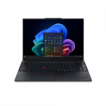 Lenovo ThinkPad E16 G4 Intel | Black | 16 " | IPS | WUXGA | 1920 x 1200 pixels | Anti-glare | Intel Core 5 | 320 | 16 GB | SODIMM DDR5 | Solid-state drive capacity 512 GB | Intel Graphics | Windows 11 Pro | 802.11be | Bluetooth version 5.4 | Keyboard