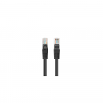 Lanberg Patchcord CAT.6 UTP 0.25M fluke passed 10-pack, Black | PCU6-20CC-0025-BK