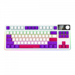 LORGAR KBP70TKLW, Wireless TKL Mechanical Gaming Keyboard Pro, White, EN layout