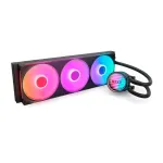 NZXT Kraken Core 360 RGB Juoda | 360mm RGB | Skysčio au&scaron;intuvas