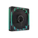 GameMax Tornado T12 ARGB-R Juoda | 120mm PWM ARGB Reverse | Korpuso ventiliatorius