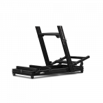 Next Level Racing Aluminium Simulator Cockpit, Wheel Plate Edition | GTElite Lite | Black