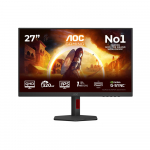 AOC Q27G4SRU 27inch 2560x1440 Fast IPS Flat H/A 130MM QHD 320Hz USB HUB DP HDMI 450cd/m2