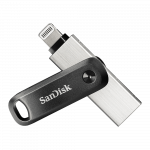 SANDISK iXpand Flash Drive Go 256GB - USB3.0 + Lightning - for iPhone and iPad