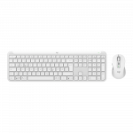 LOGITECH Signature Slim Combo MK950 - OFF WHITE - US INT'L - 2.4GHZ/BT - INTNL-973
