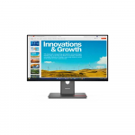 LENOVO ThinkVision P24QD-40 LED monitor 24inch 2560x1440 QHD 120Hz IPS DisplayHDR HDMI DisplayPort USB-C Dock 140W DaisyChain