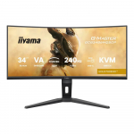 IIYAMA G-MASTER GCB3486WQSCP-B1 Monitorius | 34", UWQHD, Curved VA, 240 Hz