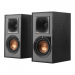 Klipsch Reference R-41PM Powered Bookshelf Speakers, Black, Pair