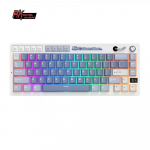 Klaviatūra Royal Kludge M65 (Ocean Blue) - RK Beige switches