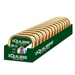Equilibre Pa&scaron;tetas katėms su la&scaron;i&scaron;a ir cukinijomis, 85g - 14 vnt pakuotė