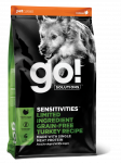 GO! SENSITIVITIES Adult+Puppy GRAIN FREE Turkey (begrūdis su kalakutiena), 10 kg