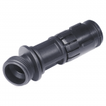 Vamzdelis su alkūne žarnos vežim. Gardena