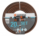 Žarna laistymo Gardena FLEX 13mm (1/2") 20m su jungtimis