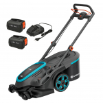 Vejapjovė akumuliatorinė GARDENA PowerMax Duo 46/36V P4A su baterija