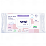 SENI Care Sensitive drėgnos servetėlės, 68 vnt.