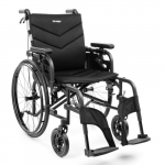 Neįgaliojo vežimėlis &ndash; aliuminis, su stabdžiais EliteTim