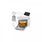 Kar&scaron;to oro gruzdintuvė Turbotronic 14L 1800W TT-AFO14 su džiovinimo,pa&scaron;ildymo, fermentavimo funkcijom ir priedais 3in1 balta