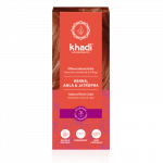 Augaliniai tamsiai raudoni plaukų dažai Henna Amla Jatropha, Khadi, 100g