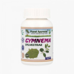 Mi&scaron;kinė pok&scaron;tenė Gymnema Sylvestrae, ekologi&scaron;ka, Planet Ayurveda, 60 kapsulių
