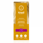 Augaliniai subtiliai auksiniai plaukų dažai Hint Of Gold, Khadi Naturprodukte, 100g