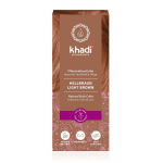 Augaliniai &scaron;viesiai rudi plaukų dažai Light Brown, Khadi Naturprodukte, 100g
