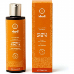 Ajurvedinis atgaivinantis &scaron;ampūnas Orange Vitality Elixir, Khadi, 200 ml