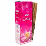 Smilkalų lazdelės &scaron;e&scaron;iakampėje dėžutėje Lotus, GR, 20g