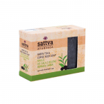 Muilas su žaliąja arbata ir kava Green Tea - Coffee, Sattva Ayurveda, 125g
