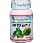 Maisto papildas Gotu Kola, Planet Ayurveda, 60 kapsulių