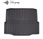 Guminiai bagažinės kilimėliai SKODA Superb 3T 2008-2015 (liftback) juodi /6020171