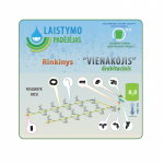 Laistymo Padėjėjas .&Scaron;iltnamio laistymo sistema "Vienakojis" gravitacinis