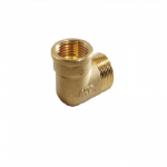 Žalvarinė alkūnė  &frac12;" vidinis x i&scaron;orinis sriegis