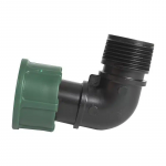 Alkūnė 1" i&scaron;orinis sriegis x 1" vidinis sriegis su tarpine