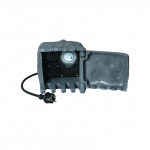 Dekoratyvinė lauko rozetė su dviem i&scaron;ėjimais ir laikmačiu