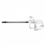 AQUATIC PLUS jungčių rinkinys su siurbimo krep&scaron;eliu 25 mm (1") vidinio skersmens žarnai