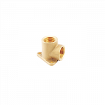 Alkūnė su tvirtinimu prie sienos &frac12;" vidinis sriegis