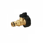 Žalvarinis ventilis &frac34;" vid. sr. su greita jungtimi