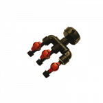 Horizontalus IBC pajungimas su 3 i&scaron;ėjimais