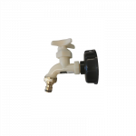 Plastikinis pajungimas prie IBC konteinerio 60mm su kraneliu