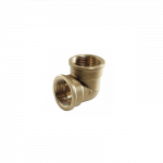 Žalvarinė alkūnė &frac34;" vidinis sriegis