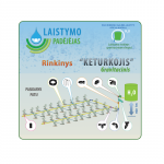 Laistymo Padėjėjas .&Scaron;iltnamio laistymo sistema "Keturkojis" gravitacinis 10m