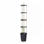 Vazonas su laistymo sistema - Bok&scaron;tas, antracitas 11L