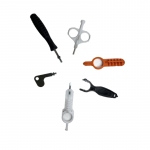 Universalus raktų komplektas purk&scaron;tuvams, 6 vnt.