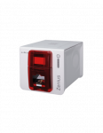 Evolis Zenius Classic GO PACK, single sided, 12 dots/mm (300 dpi), USB, red